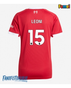 Liverpool Giovanni Leoni #15 Tricou Fotbal Replică 2025-26 Femei Acasa